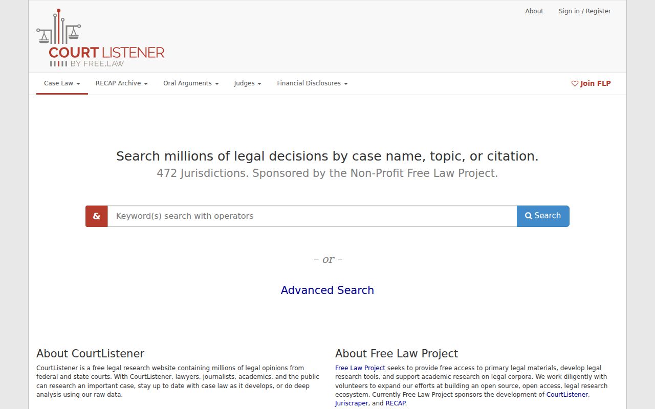 Assumption Parish court record CourtListener federal docket search