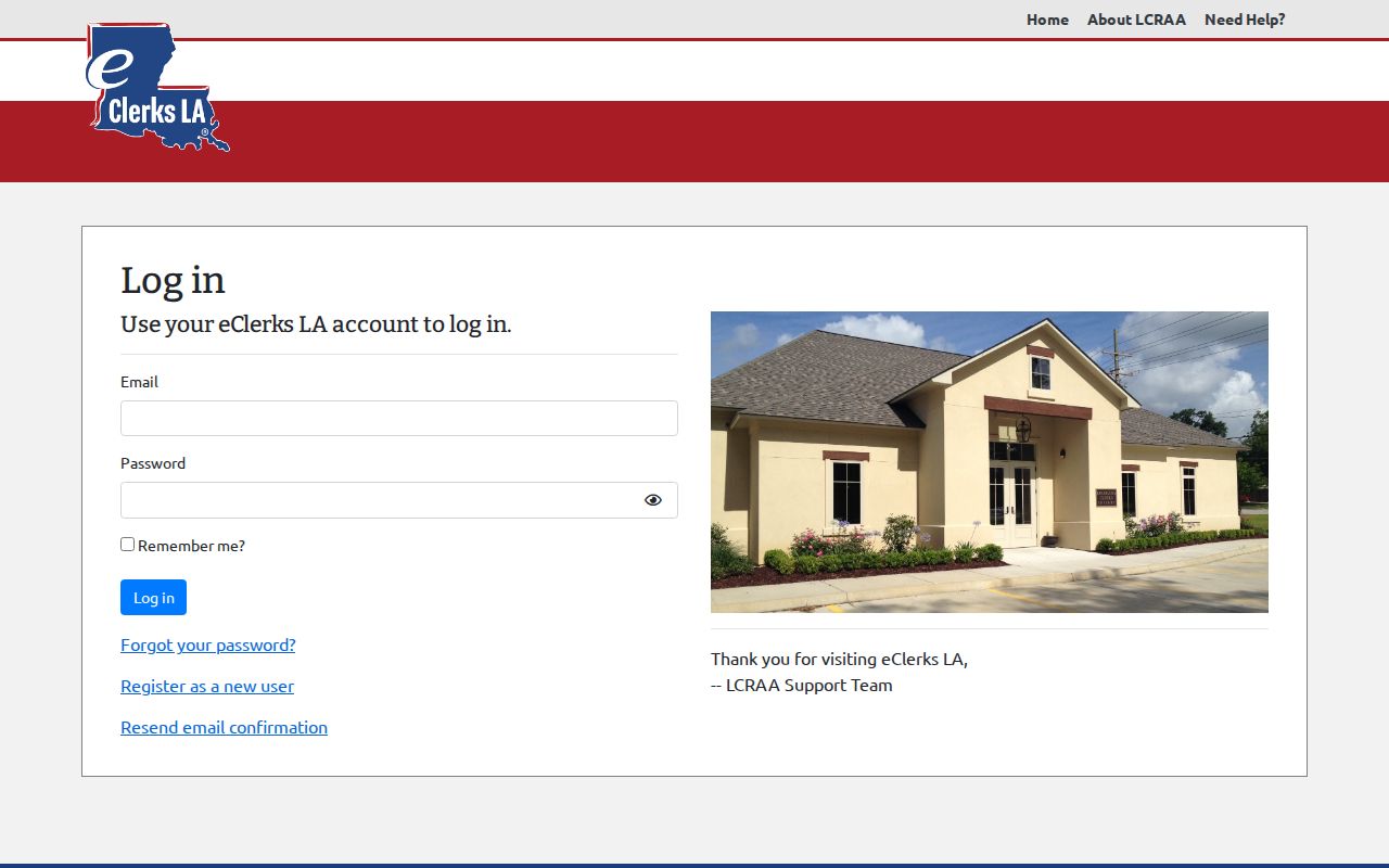 Assumption Parish criminal docket eClerks statewide portal login